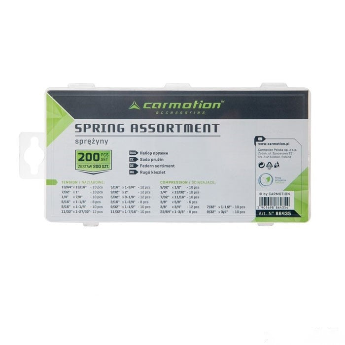 Пружини 86435 - 200 БР/К-Т