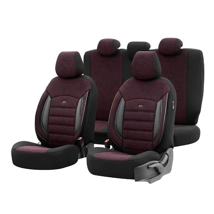 Тапицерия за седалки Otom Sport Plus PLS103 (черно/бордо)