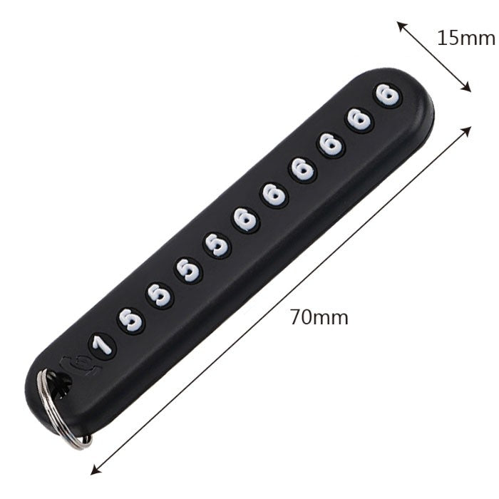 Ключодържател 1806 - с функция телефонен номер