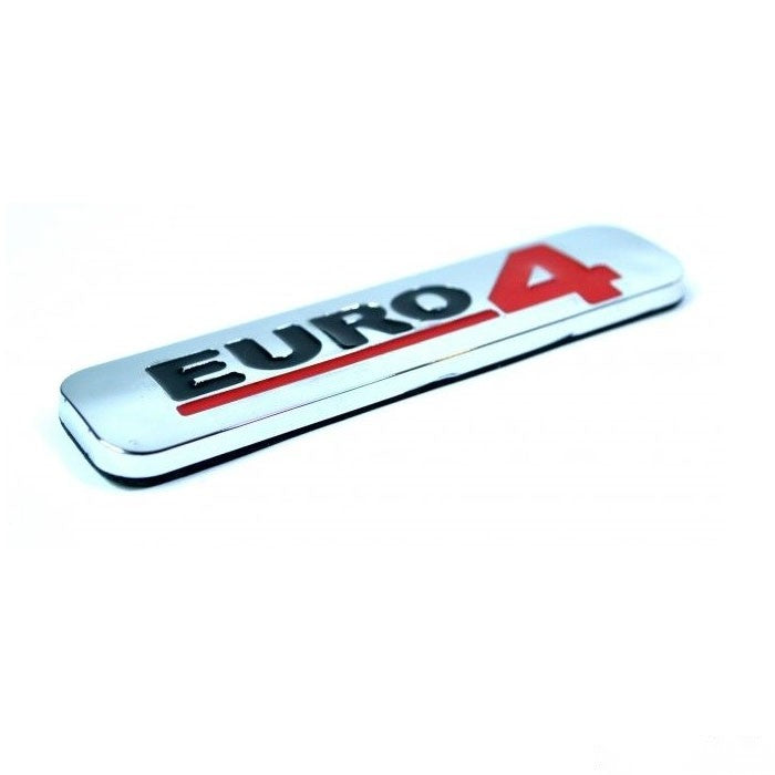 Емблема Euro 4 - 100x25мм