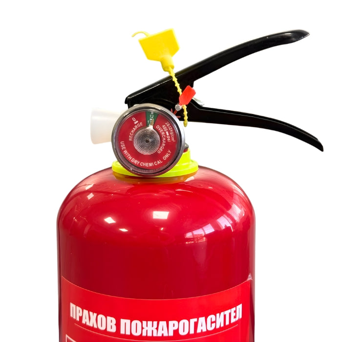 Пожарогасител с манометър 2кг