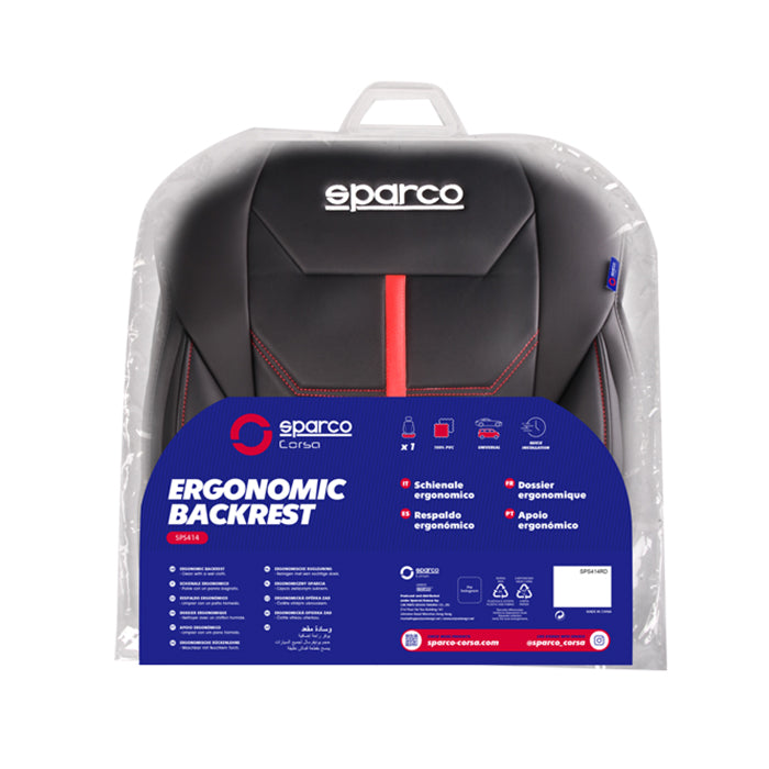 Подложка за седалка Sparco SPS414RD С Червено