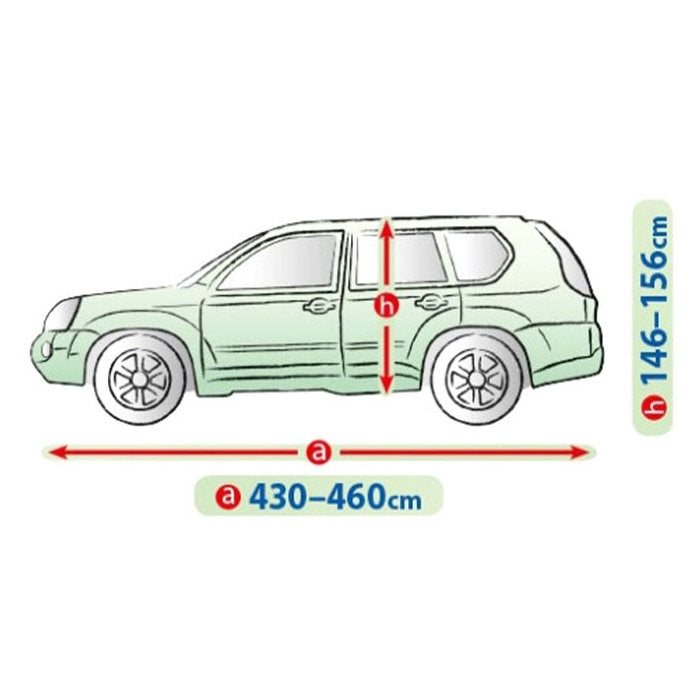 Покривало Kegel серия Mobile размер L сиво за SUV