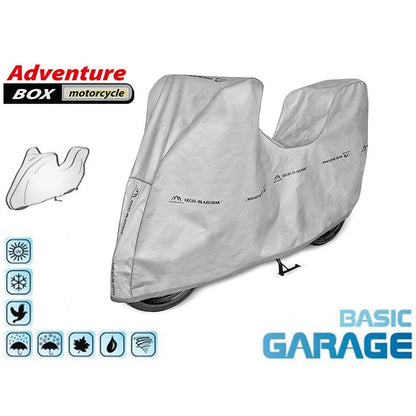Покривало за мотор Kegel серия Basic размер Adventure тип кутия сиво