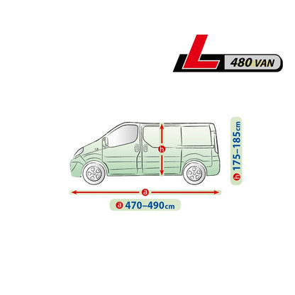 Покривало Kegel серия Mobile размер L480 сиво за VAN