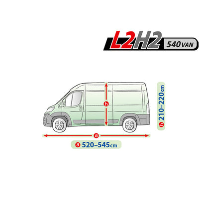 Покривало за МПС Kegel Mobile 540 VAN L2H2 сиво