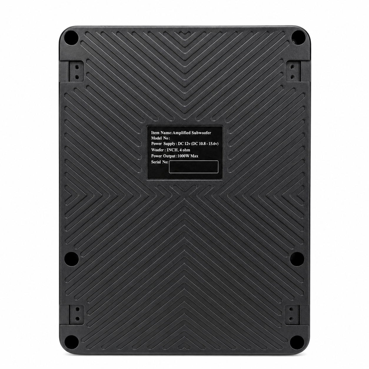 Активен автомобилен субуфер 10" 1000W PA1751