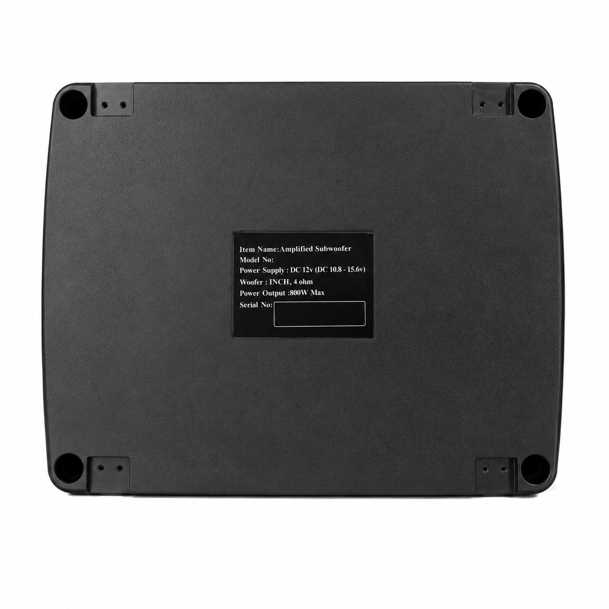 Активен автомобилен субуфер 6×9" 800W PA1750