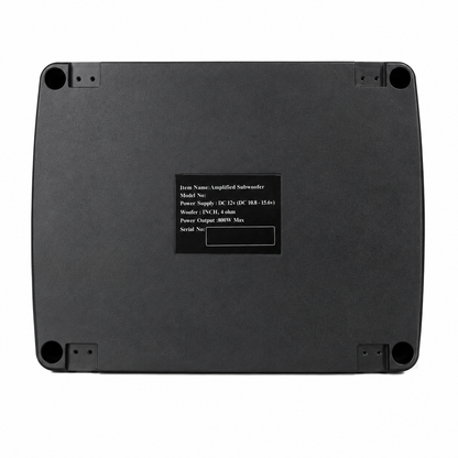 Активен автомобилен субуфер 6×9" 800W PA1750