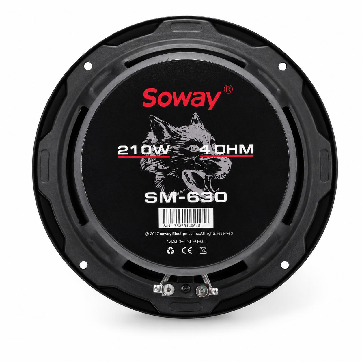 Бас тонколона 300W 16см PA1777
