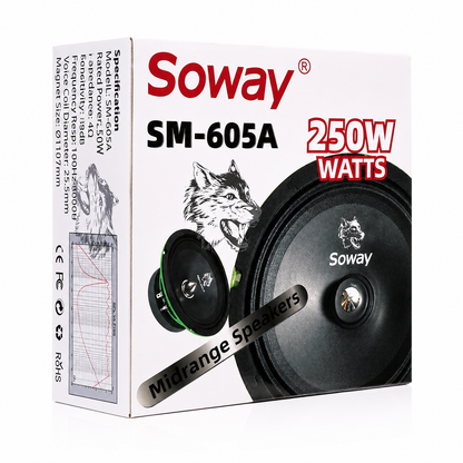 Бас тонколона 250W 16см PA1774