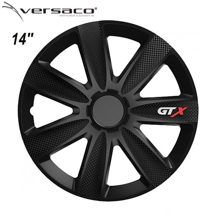 Тасове за джанти 14'' Versaco Carbon GTX - Black