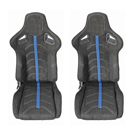 Спортни седалки за МПС - 1079 - сини.
