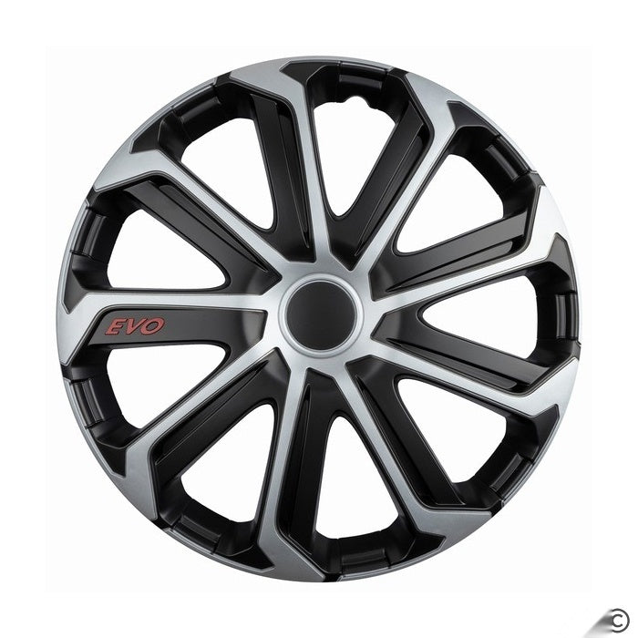 Тасове за джанти 15'' Versaco Evo Black/Silver