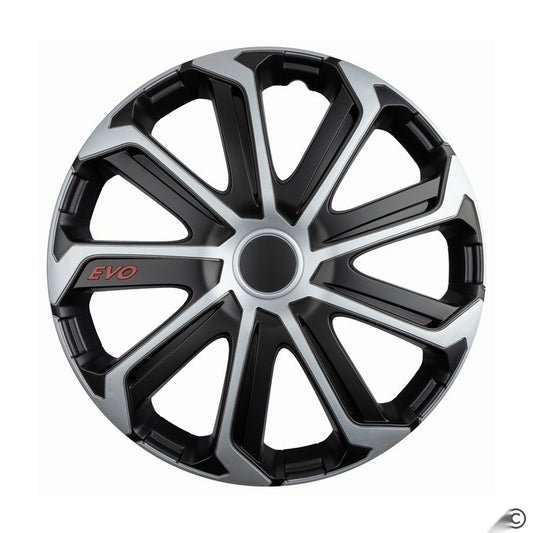 Тасове за джанти 15'' Versaco Evo Black/Silver