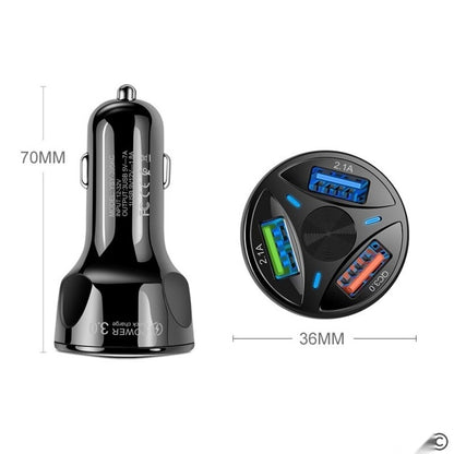 Универсално USB зарядно с 3 USB порта - 2460