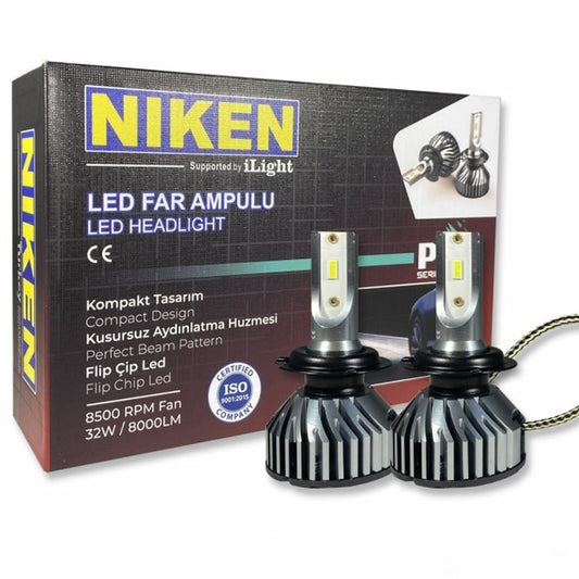 Диодни крушки Niken H7 ПРО 2бр/к-т