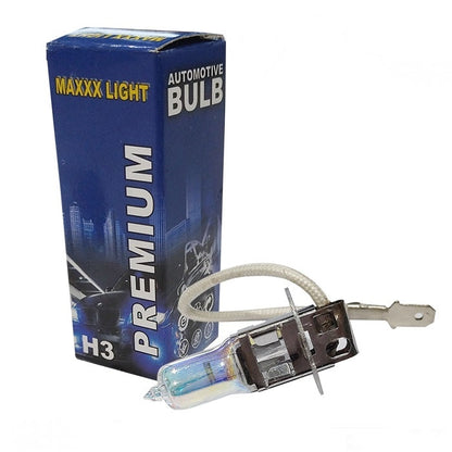 Крушки Maxxx Light H3 12V 55W P22S Жълти