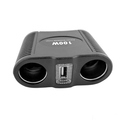 Разклонител за запалка 2-ка+USB 1645