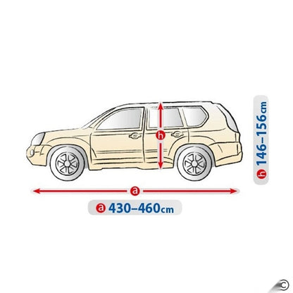 Покривало Kegel серия Optimal размер L бежово/сиво за SUV