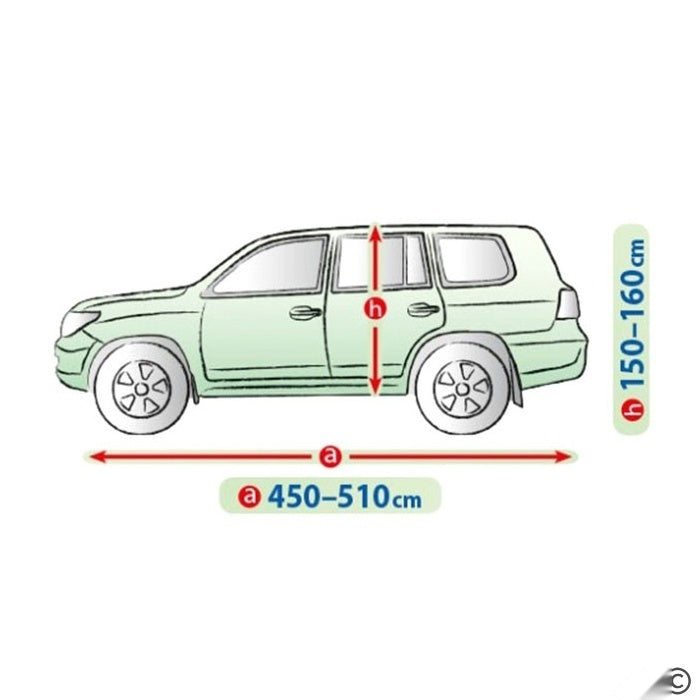 Покривало Kegel серия Mobile размер XL сиво за SUV