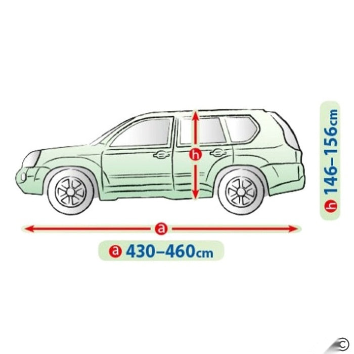 Покривало Kegel серия Mobile размер L сиво за SUV