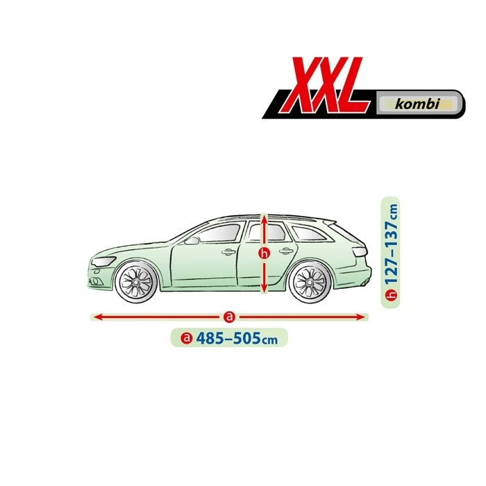 Покривало Kegel серия Mobile размер XXL сиво за хечбек/комби