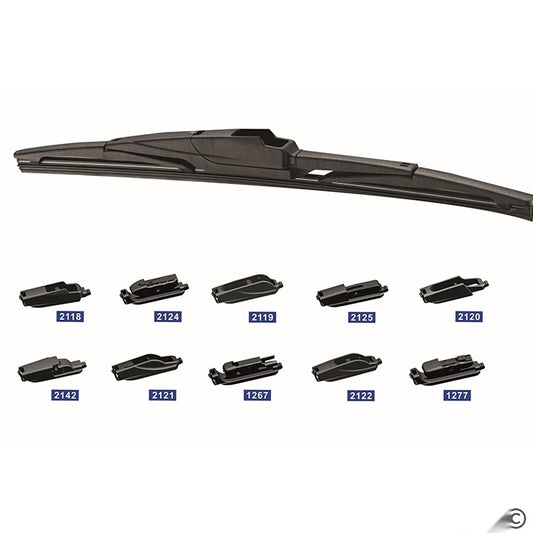 Чистачка Мотохама Задна с 10 Адаптора 15'' 375мм
