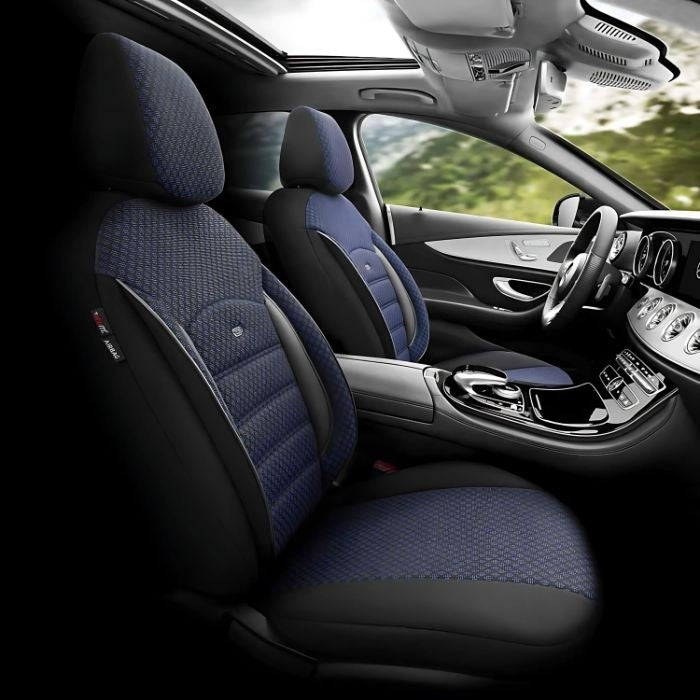 Тапицерия за седалки Otom Sport Plus PLS104 (черно/синьо)