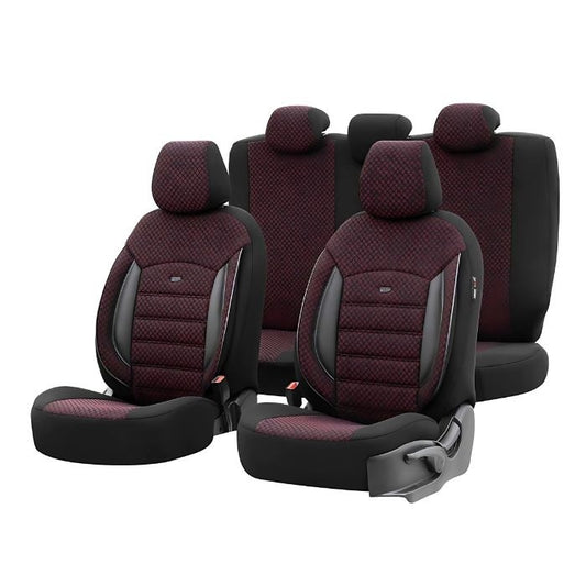 Тапицерия за седалки Otom Sport Plus PLS103 (черно/бордо)