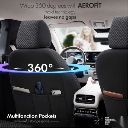 Тапицерия за седалки Otom Sport Plus PLS102 (черно/червено)
