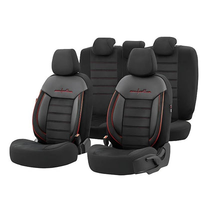 Тапицерия за кола Otom Comfortline CMF218 (Черно/Червено)