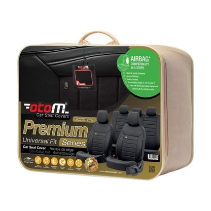 Тапицерия за седалки Otom Premium PRM118 (Черно/Бяло)