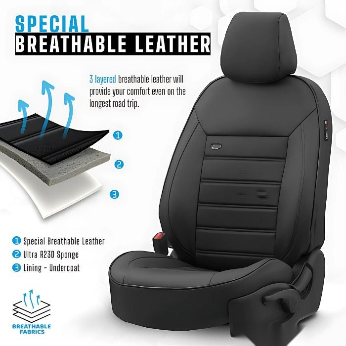 Тапицерия за седалки Otom Premium PRM101 (Черно)