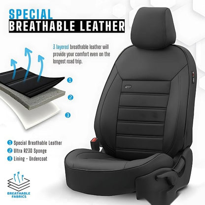 Тапицерия за седалки Otom Premium PRM101 (Черно)