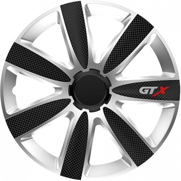 Тасове за джанти 14'' Versaco Carbon GTX - Black / Silver