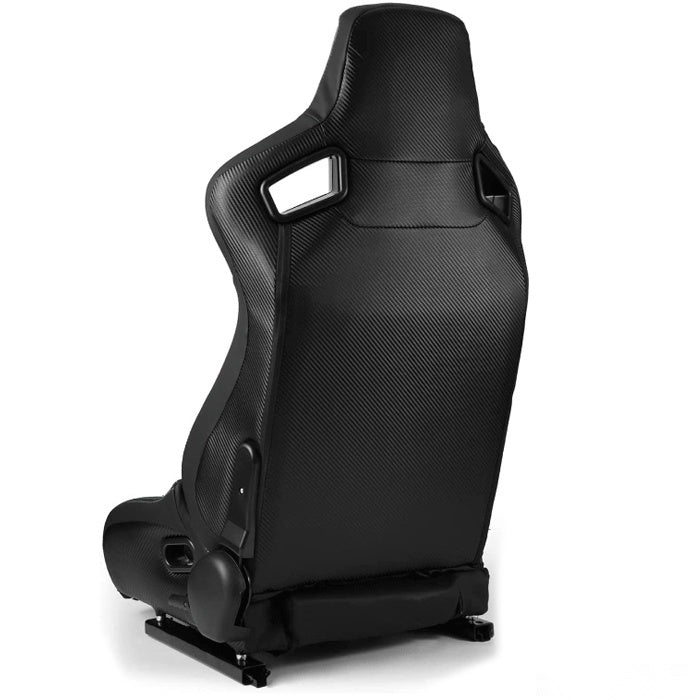 Спортни седалки за МПС - 1095 черно/червено