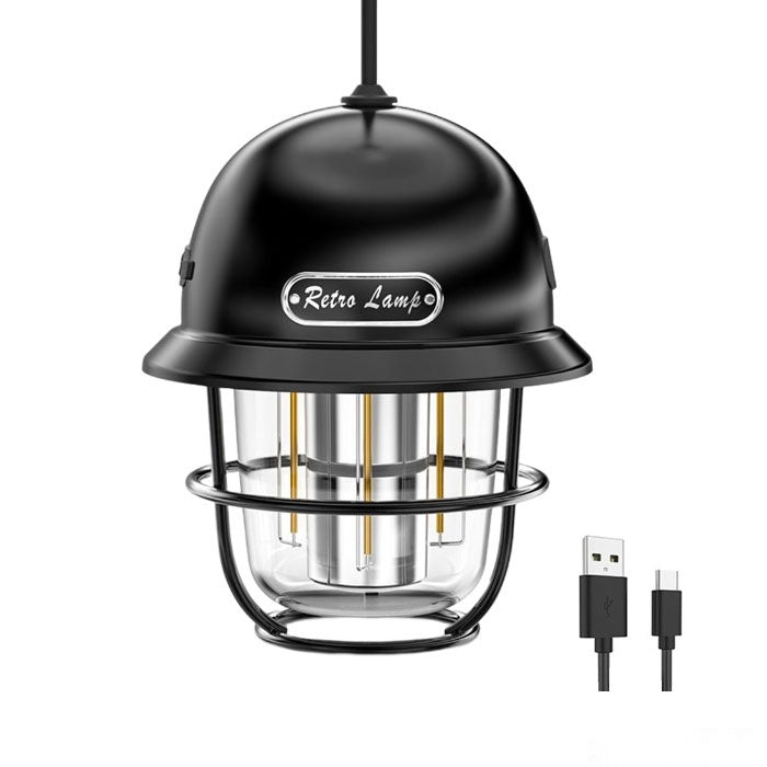 Лампа за къмпинг LY14/186 12V с кабел за зареждане