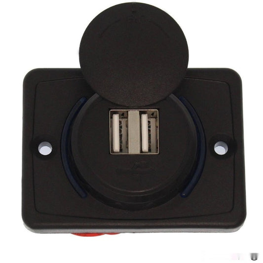 ДВОЕН USB ПОРТ 12-24V - W05237