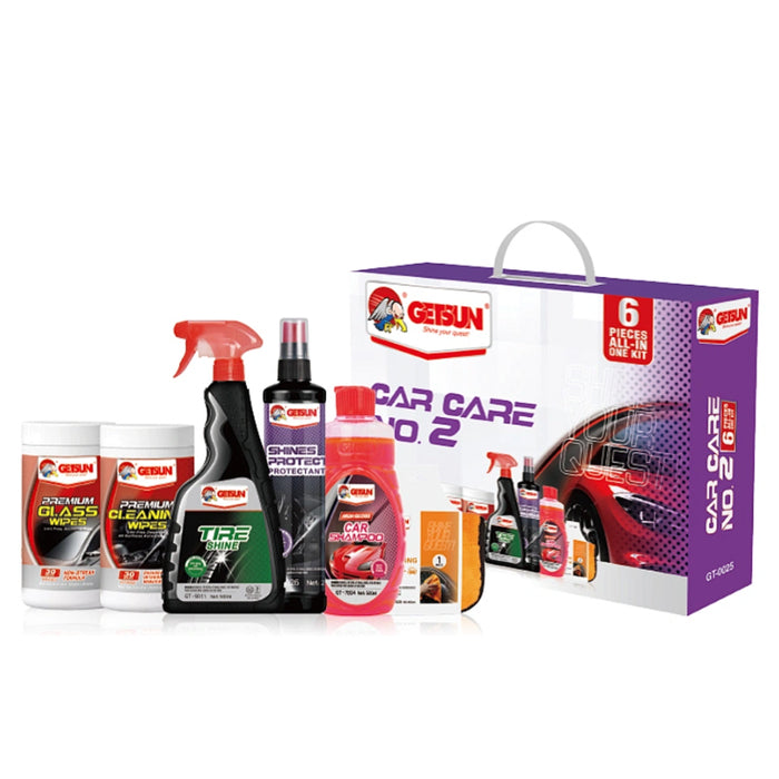 Комплект за почистване на автомобил 6в1 Getsun