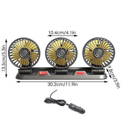 Вентилатор PG376 Троен 12V