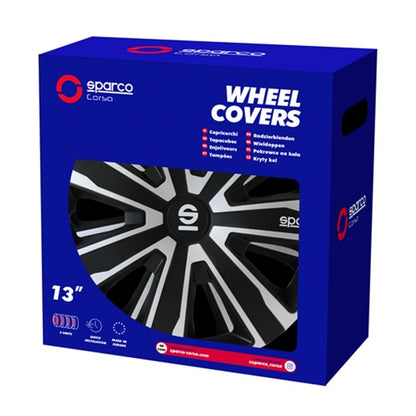 Тасове за джанти 16'' Sparco PALERMO / SPC1681SVBK