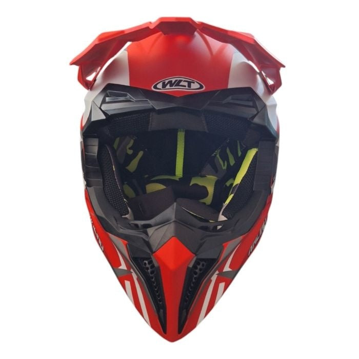 Кросова Каска 127 - S - Red/ White
