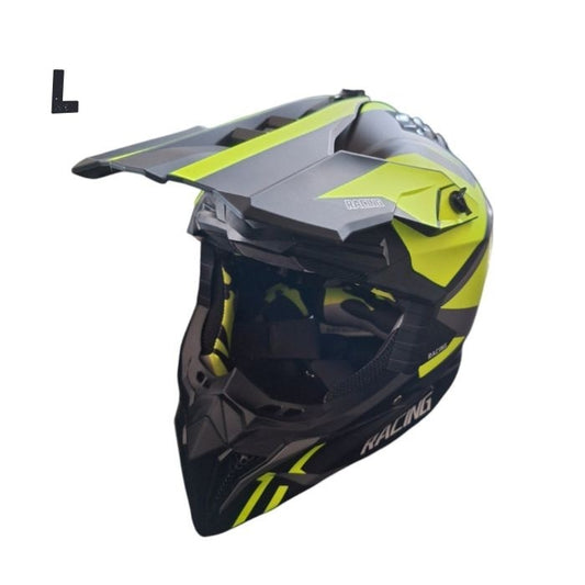 Кросова Каска 127 - L - Black/Yellow