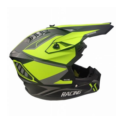 Кросова Каска 127 - XL - Black/Yellow