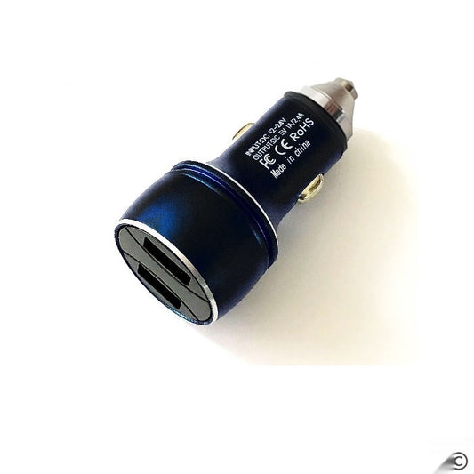 Универсално USB зарядно за кола с два порта - 2018