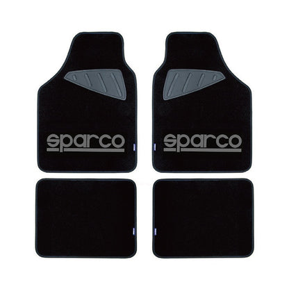 Стелки мокет SPC1902A Sparco Черни-Сиви 4БР/К-Т