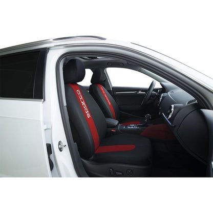 Калъфи за седлка Sparco SPS402RD със Червено К-Т