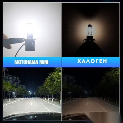 Диодни Крушки Motohama Mini - H3