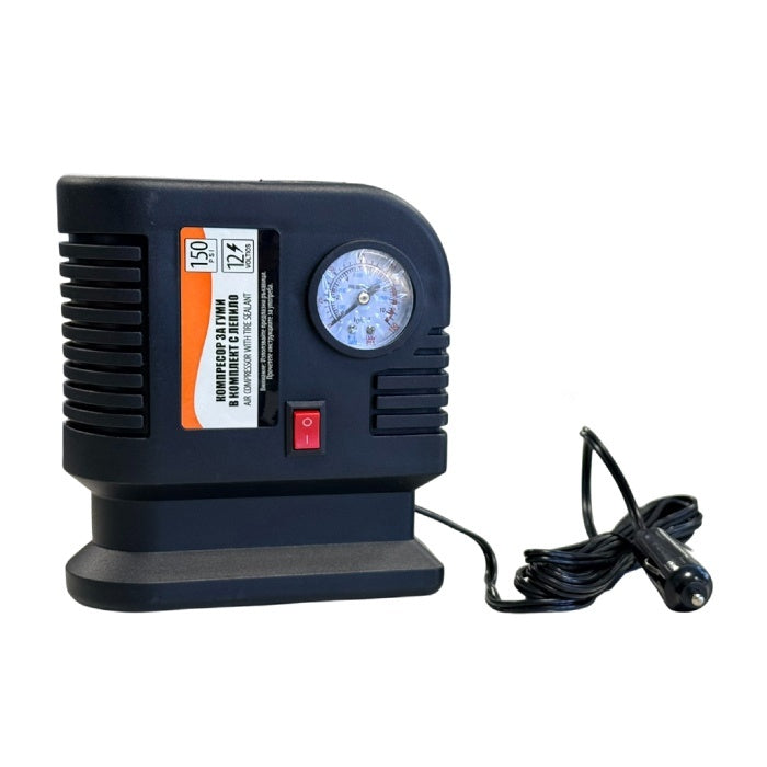 Компресор за гуми с лепило 12V - 60800